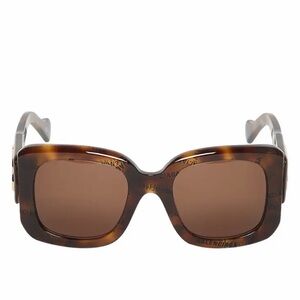Balenciaga Brown Tortoise Sunglasses